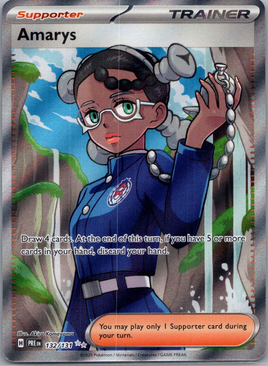 Amarys Holofoil Ultra Rare SV: Prismatic Evolutions 132/131 NM