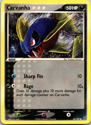 2005 Deoxys 56/107 Carvanha LP