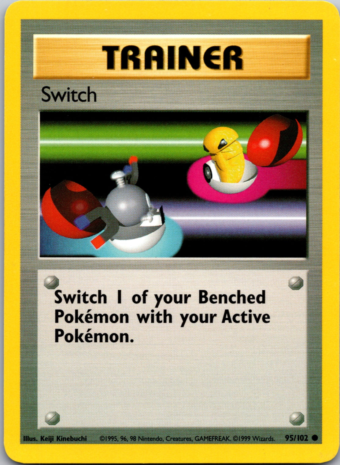 1999 Base Set #095/102 Switch Common C159
