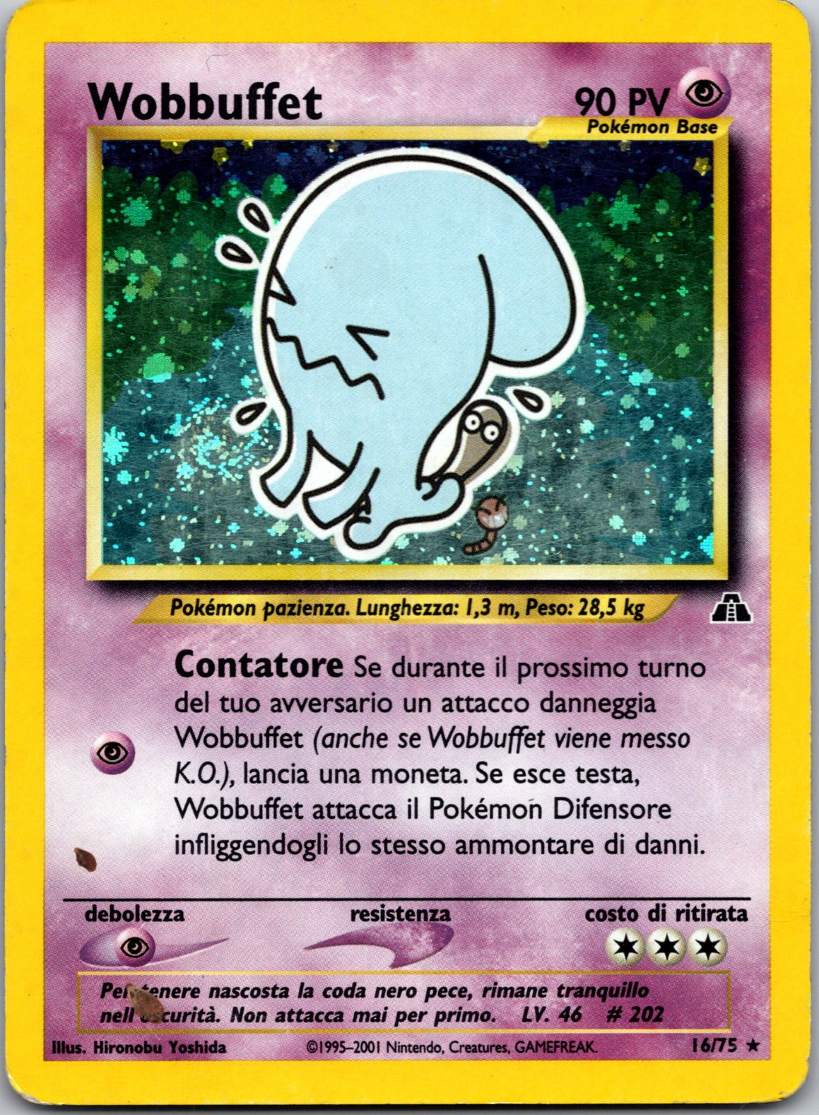 2001 Wobbuffet (16) Neo Discovery 16/75 NM