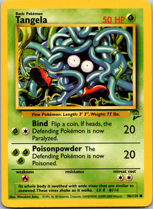 1999 Base Set 2 096/130 Tangela Common A289