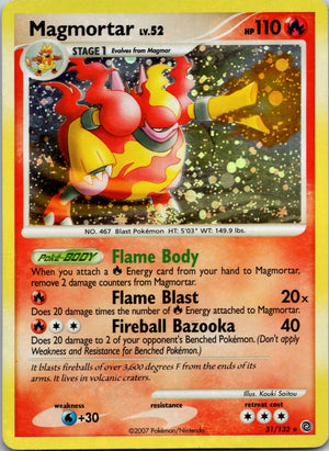 2016 Deck Exclusives 031/132 Magmortar - (Secret Wonders) LP