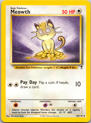 1999 Jungle 56/64 Meowth Common A172