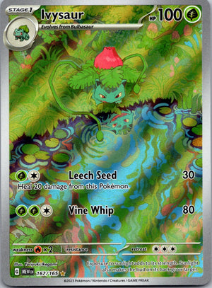 2023 SV: Scarlet & Violet 151 167/165 Ivysaur NM