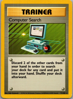 1999 Base Set 71/102 Computer Search Common C28