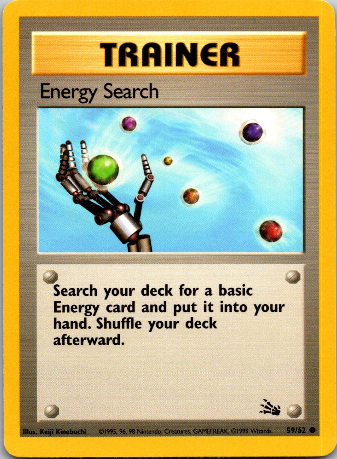 1999 Fossil 59/62 Energy Search Common L154