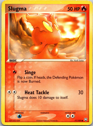 2004 Team Rocket Returns 77/109 Slugma LP