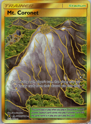 2019 Hidden Fates: Shiny Vault SV89/SV94 Mt. Coronet Shiny Holo Rare F175