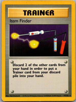 1999 Base Set 74/102 Item Finder Common C29
