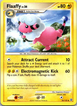 2007 Secret Wonders 50/132 Flaaffy LP