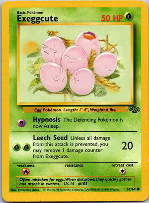 2000 Base Set 2 074/130 Exeggcute LP