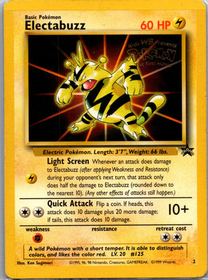 1999 WoTC Promo 02/53 Electabuzz Movie Promo M32