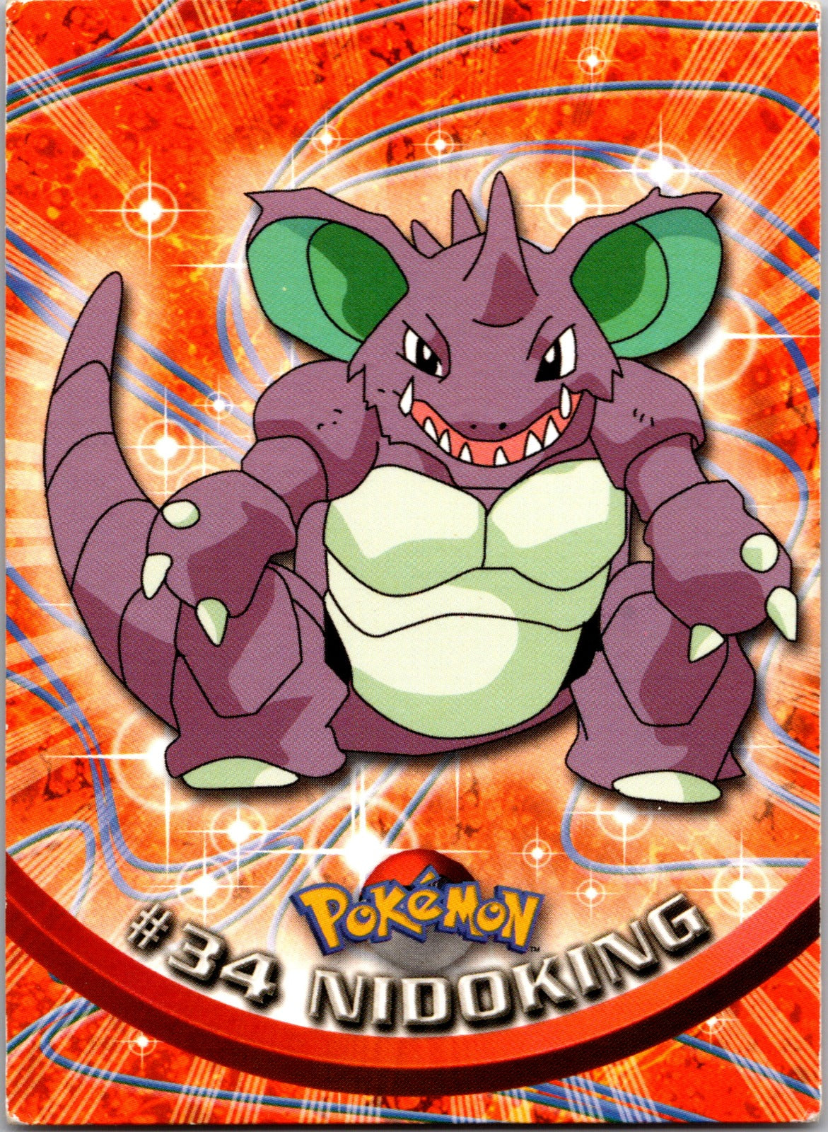 1999 Topps TV Nidoking HP  P153