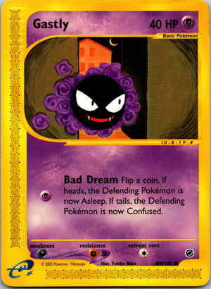 2002 Expedition 109/165 Gastly Common A127