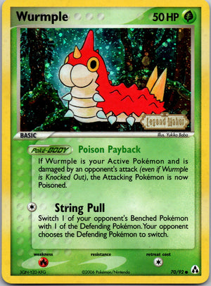 2006 Legend Maker 70/92 Wurmple LP