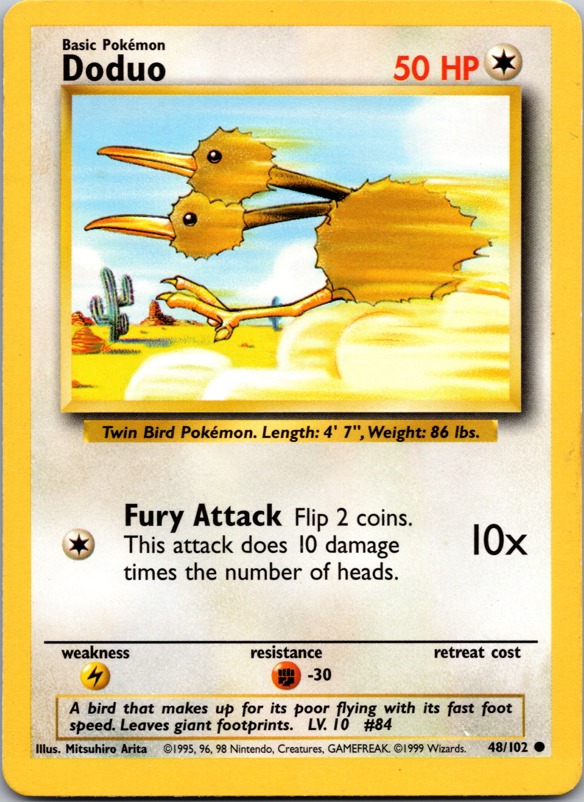 1999 Doduo 48/102 Base Set Common A232