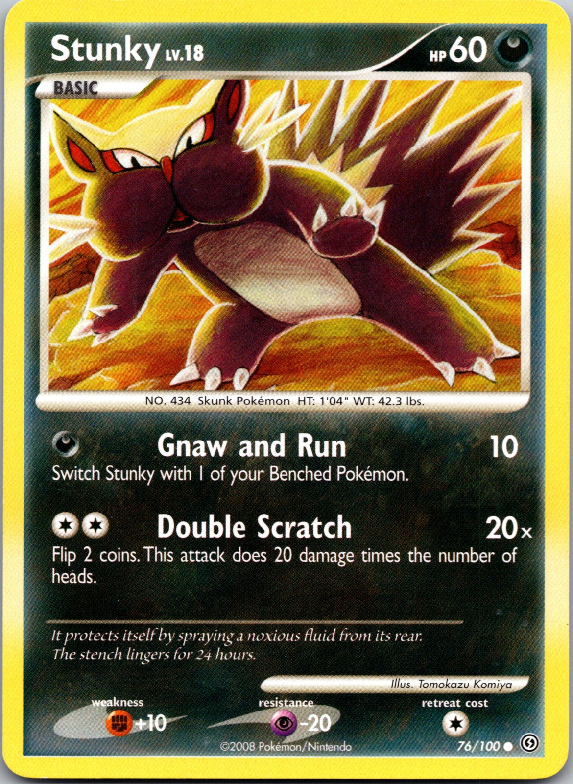 2008 Stormfront 76/100 Stunky LP