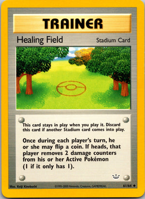 2001 Neo Revelation 61/64 Healing Field Uncommon C340