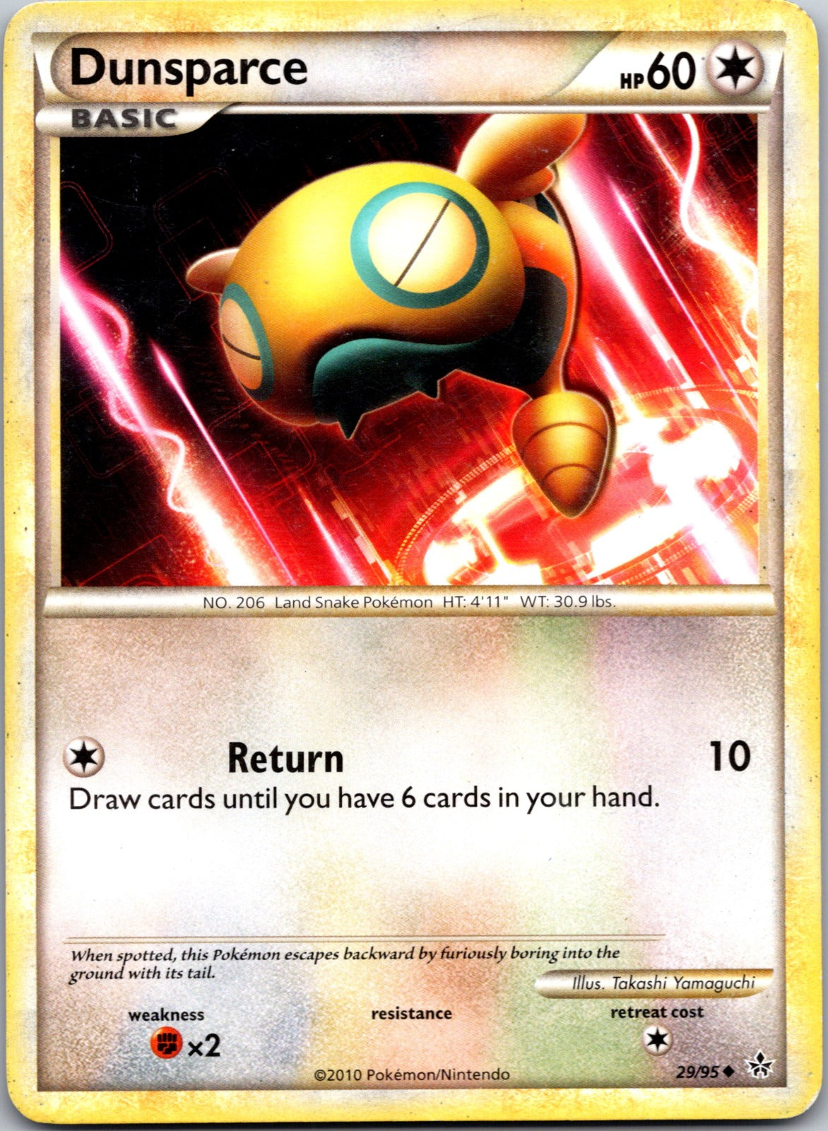 2010 Unleashed 29/95 Dunsparce LP