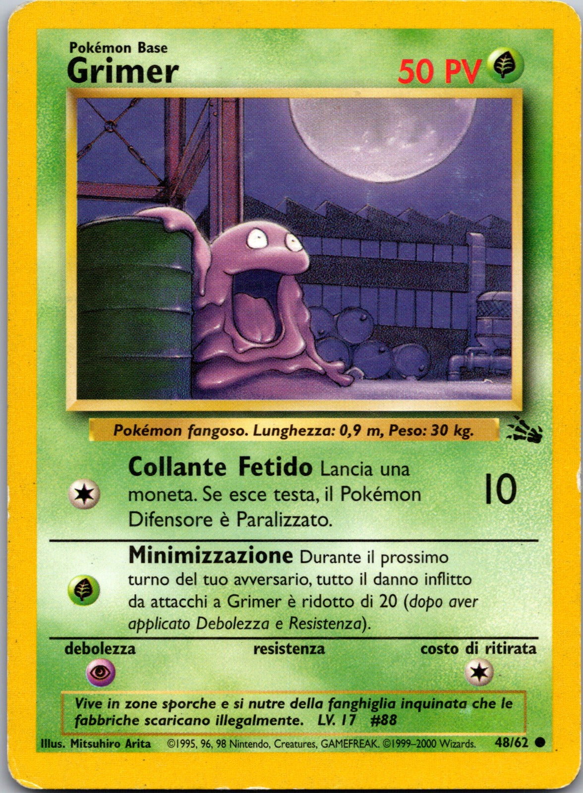 1999 Fossil 48/62 Grimer LP Y91