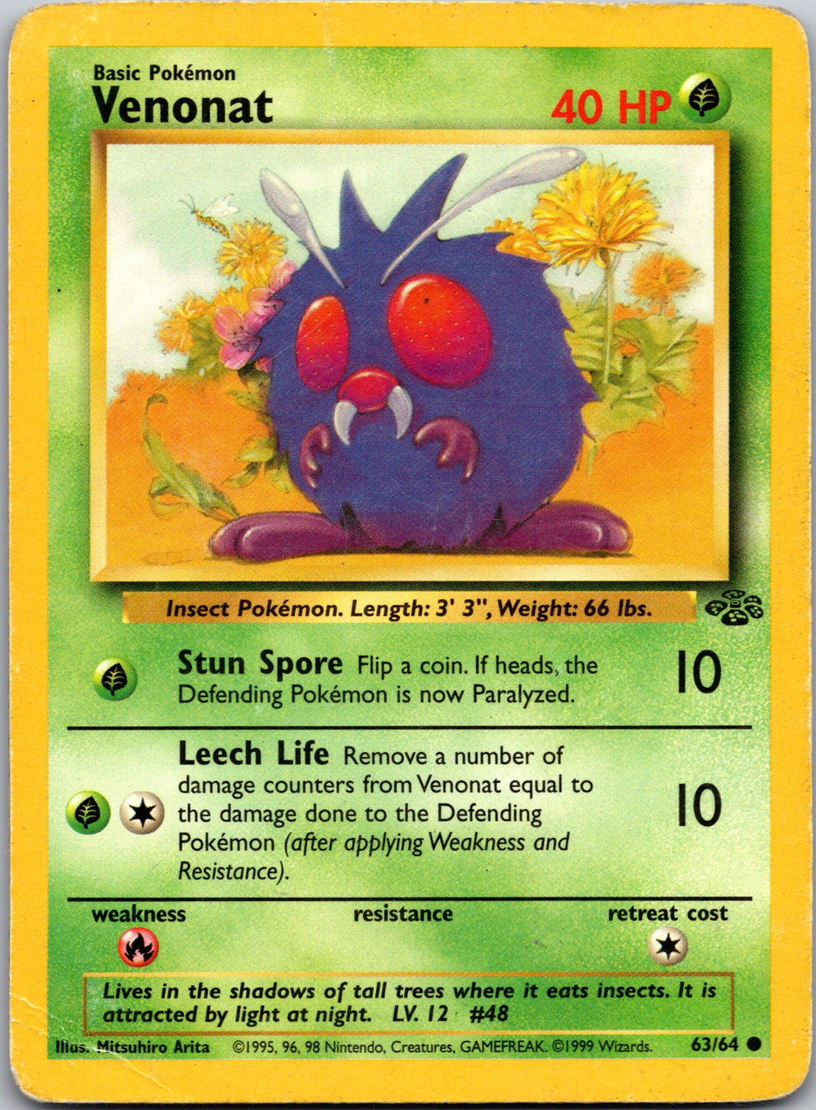 1999 Jungle 63/64 Venonat LP