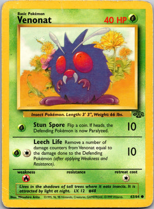1999 Jungle 63/64 Venonat LP