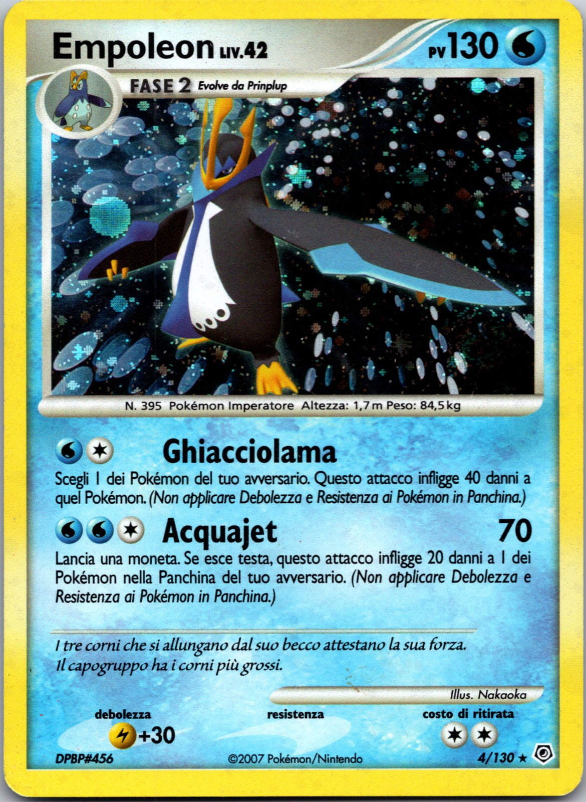 2007 Empoleon Diamond and Pearl 4/130 NM