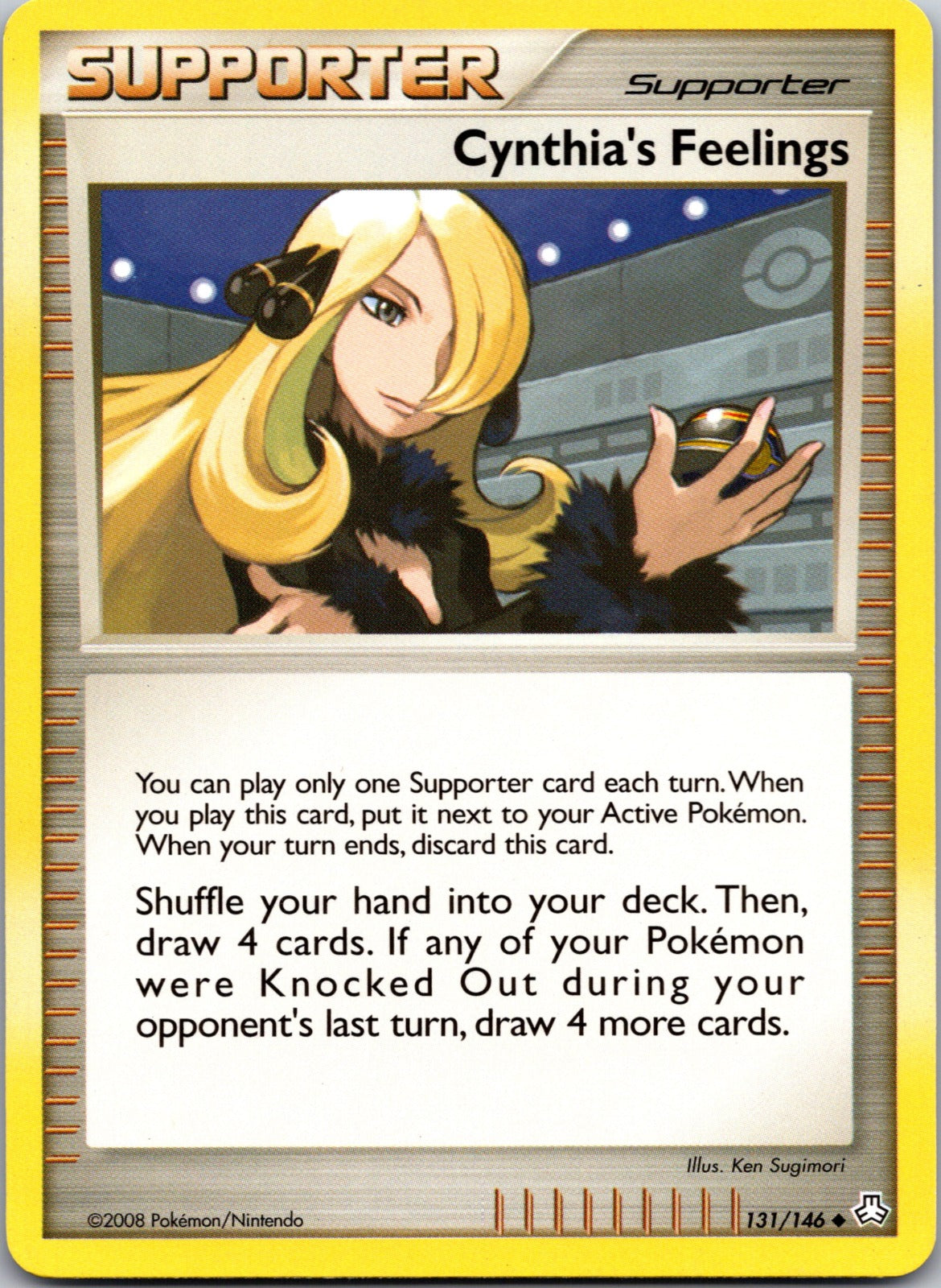 2008 Legends Awakened 131/146 Cynthia's Feelings LP