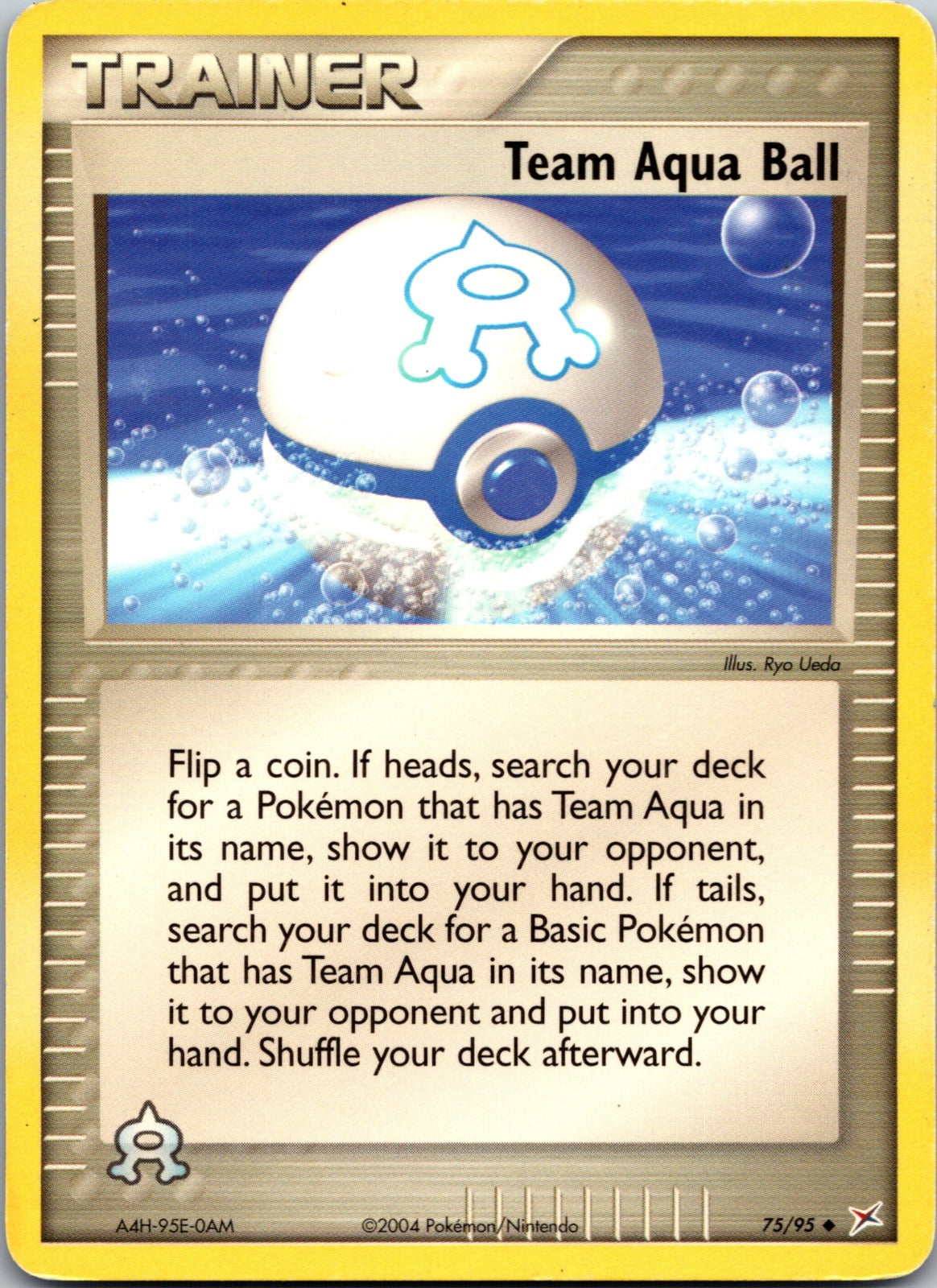2004 Team Magma vs Team Aqua 75/95 Team Aqua Ball LP