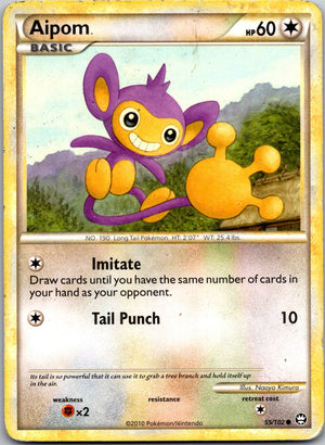 2010 Triumphant 55/102 Aipom LP