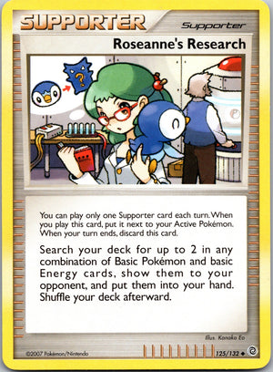 2007 Secret Wonders 125/132 Roseanne's Research LP