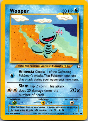 2000 Neo Genesis 082/111 Wooper LP