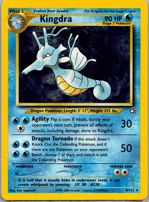 2002 Neo Genesis 008/111 Kingdra Holo Rare G312