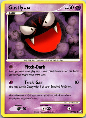 2008 Stormfront 62/100 Gastly LP