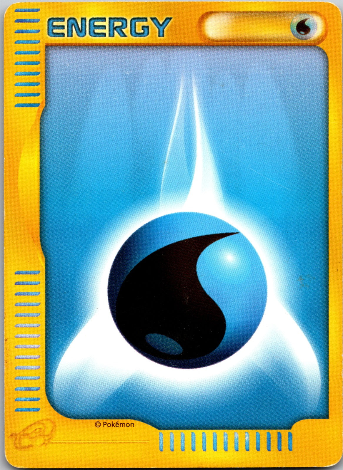 2001 Water Energy Pokemon VS NM