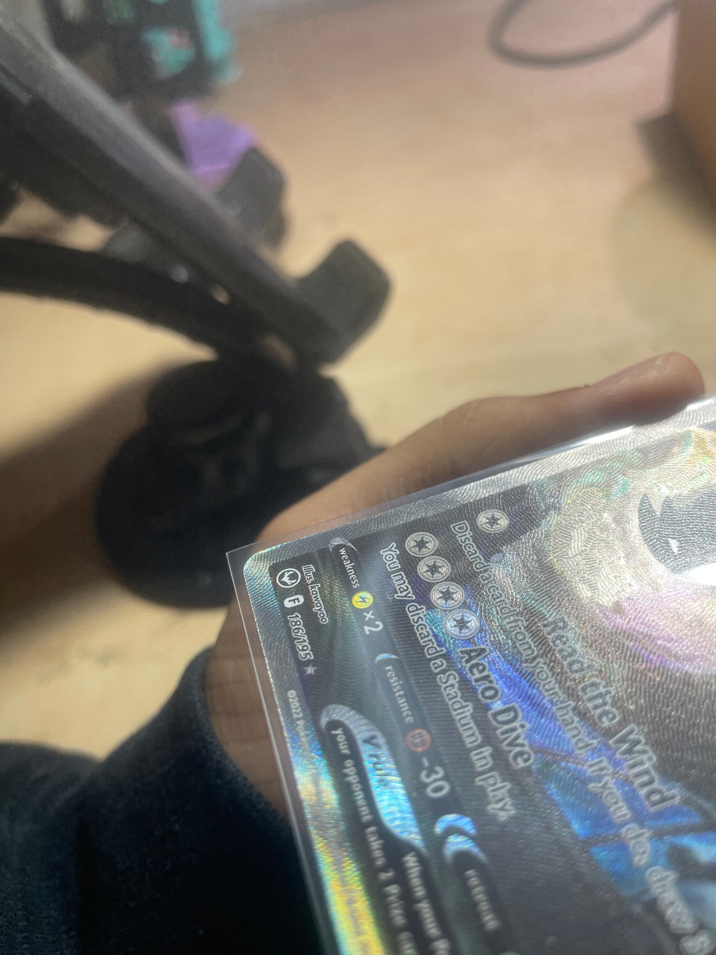 2022 Lugia V #186 Silver Tempest [NM-]