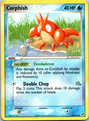 2005 Deoxys 57/107 Corphish LP