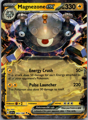 2023 SV01: Scarlet & Violet Base Set 065/198 Magnezone ex Double Rare D283