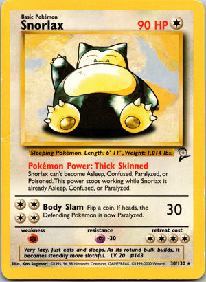1999 Jungle 27/64 Snorlax (27) LP