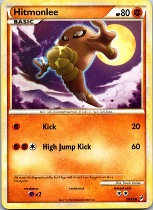 2011 Call of Legends 58/95 Hitmonlee LP
