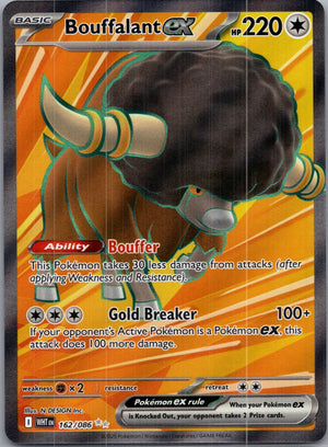 2025 SV: White Flare 162/086 Bouffalant ex Ultra Rare F210