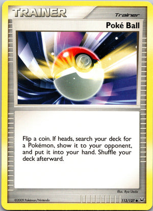 2009 Platinum 113/127 Poke Ball LP