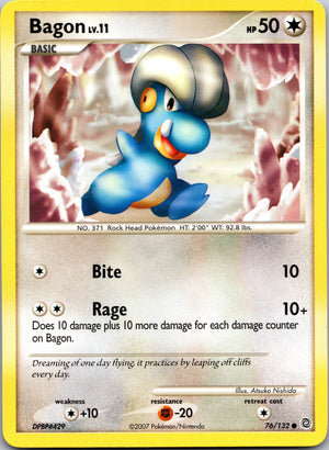 2007 Secret Wonders 76/132 Bagon LP