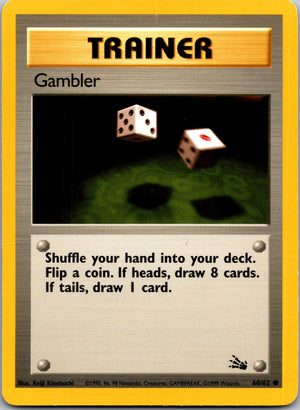 1999 Fossil 60/62 Gambler Common L171