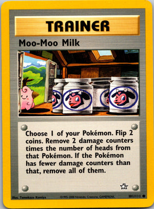 2000 Neo Genesis 101/111 Moo-Moo Milk Common C321