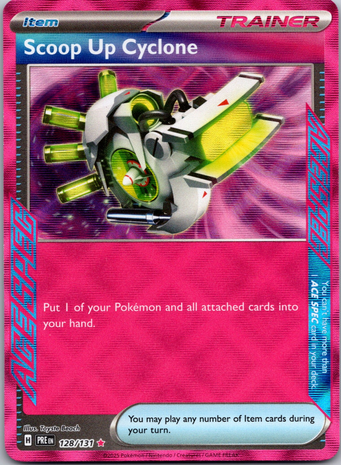 2024 SV06: Twilight Masquerade 162/167 Scoop Up Cyclone NM