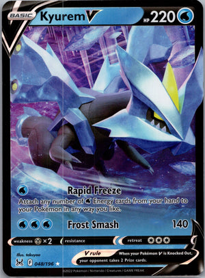 Prize Pack Series Cards 048/196 Kyurem V Ultra Rare NM