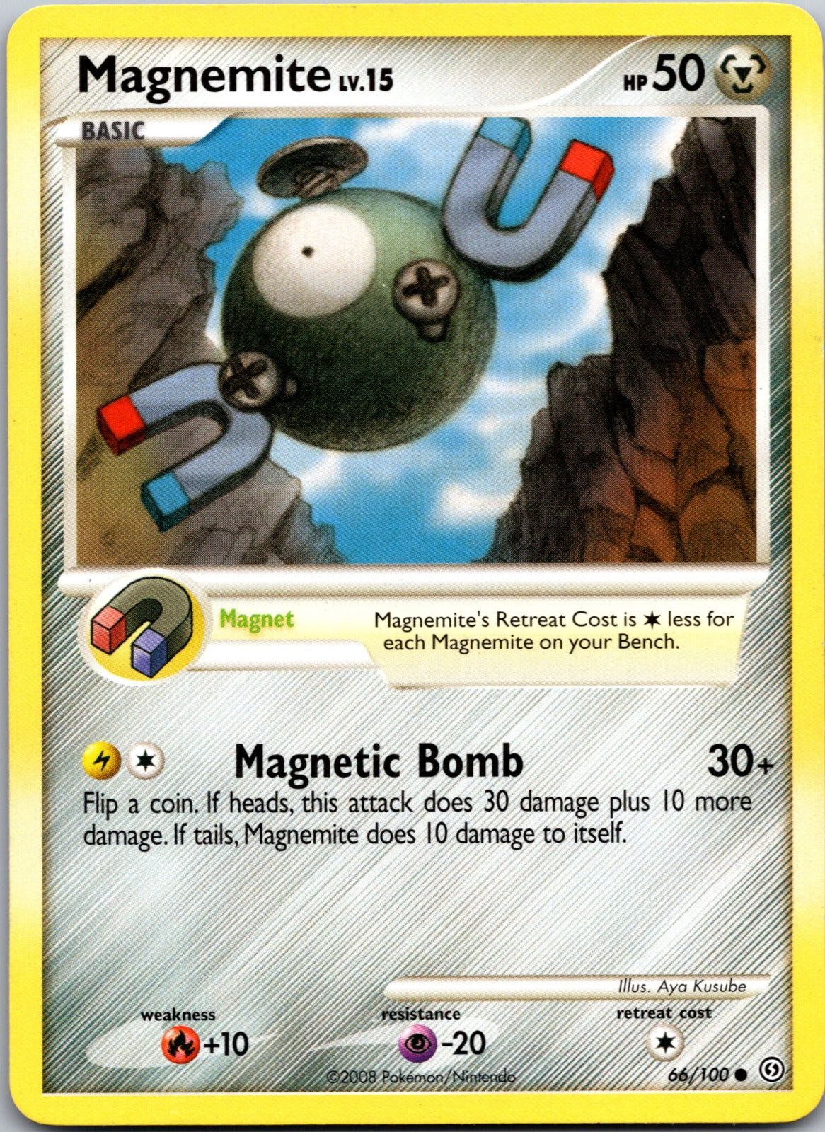2008 Stormfront 66/100 Magnemite (66) LP