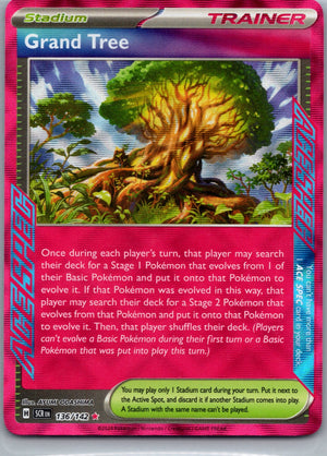 2024 Stellar Crown 136/142 Grand Tree ACE SPEC Rare D258
