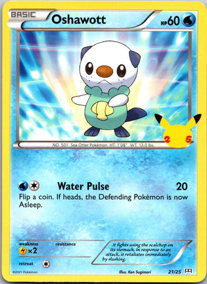 2011 McDonald's Promo 2011 004/012 Oshawott - 4/12 LP